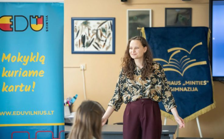 Vilnius ieško mokytojų ir kviečia dalyvauti programoje „Pradedu mokyti Vilniuje“