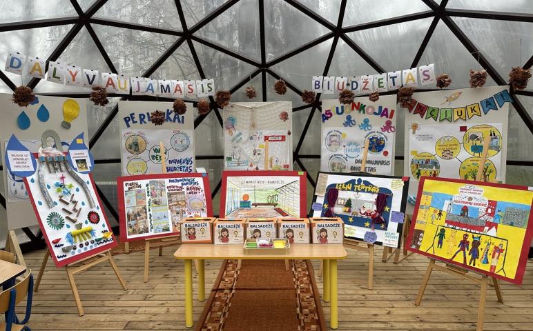 Demokratija prasideda dar darželyje: „Vandenio“ patirtis su dalyvaujamuoju biudžetu