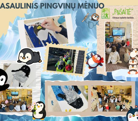 Skaitymo įkvėptas tarptautinis projektas „Pingvino Lituanicus kelionių istorijos“ apjungė 170 dalyvių