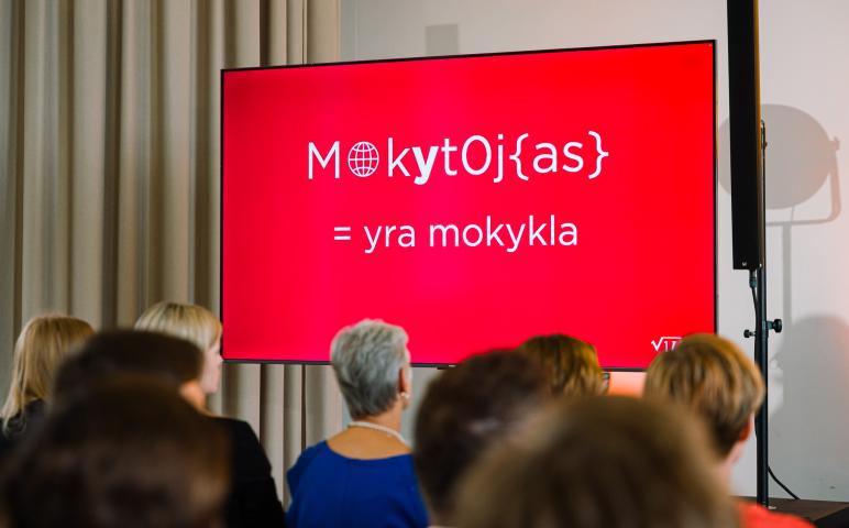 Projektas „Vilnius yra mokykla“ jau trečią kartą sveikina aktyviausius mokytojus
