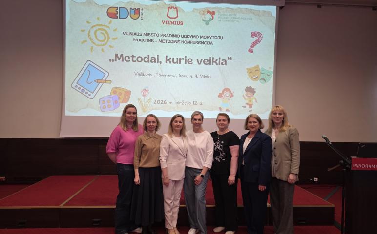 Vilniaus miesto pradinio ugdymo mokytojų praktinė-metodinė konferencija „Metodai, kurie veikia“