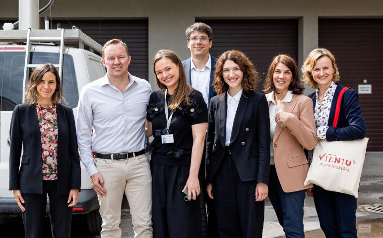 Sostinėje viešėjo „Vilnius yra mokykla“ projekto rėmėjo Bloomberg Philanthropies fondo atstovai
