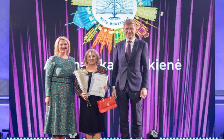 Metų mokytoja. Aldona Skamarakienė