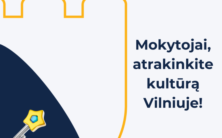 Kovo mėnesį kviečiame aktyviai rinkti kūrėjo ženkliuką-raktą