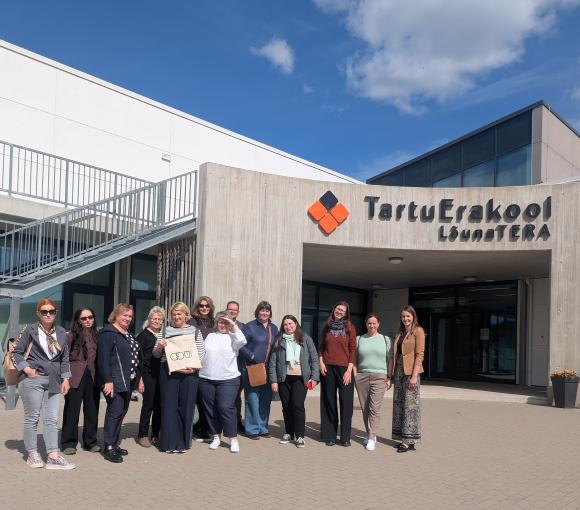 STEAM krypčių mokytojų vizitas Tartu