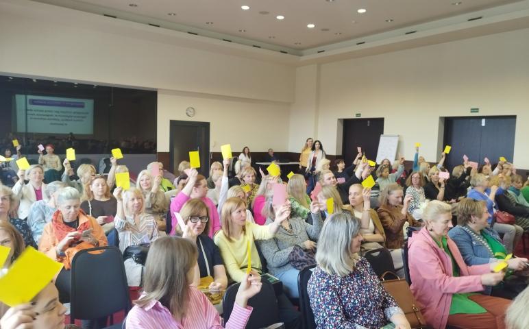 Vilniaus miesto pradinio ugdymo mokytojų praktinė-metodinė konferencija „Ilgoji pertrauka mokytojui: laikas sau“