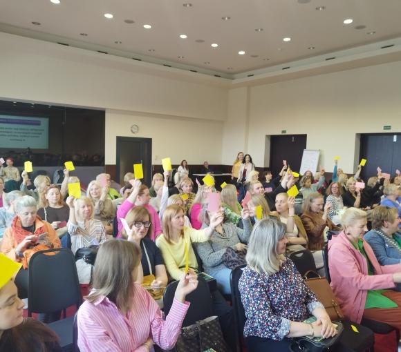 Vilniaus miesto pradinio ugdymo mokytojų praktinė-metodinė konferencija „Ilgoji pertrauka mokytojui: laikas sau“