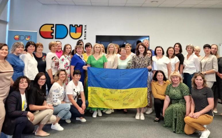 Ukrainos švietimo bendruomenės atstovai viešėjo Vilniuje